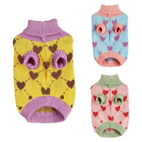 Turtleneck Pullover Sweater Knit